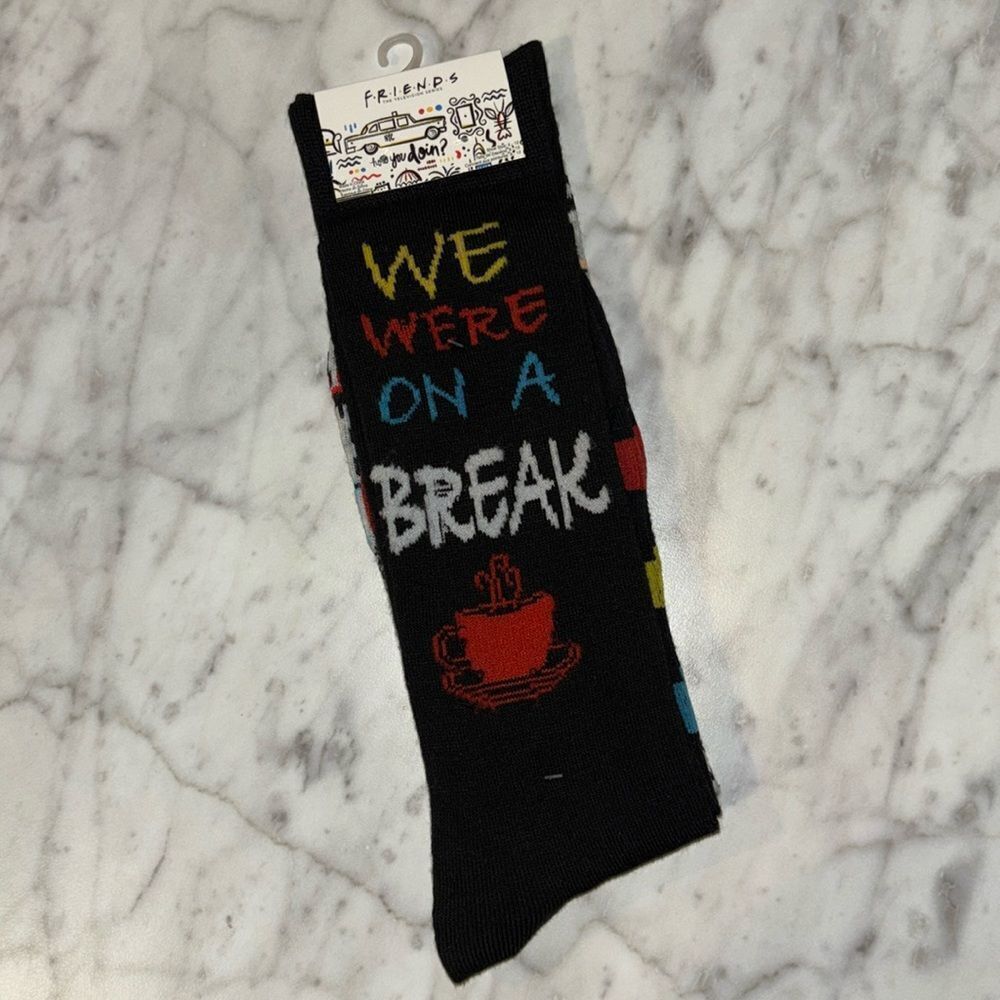 FRIENDS SET OF TWO CREW SOCKS